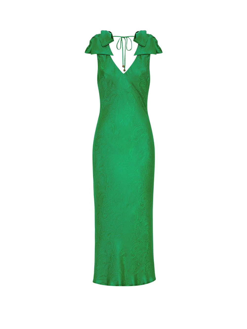 Adriana Silk Maxi Dress - Image 9