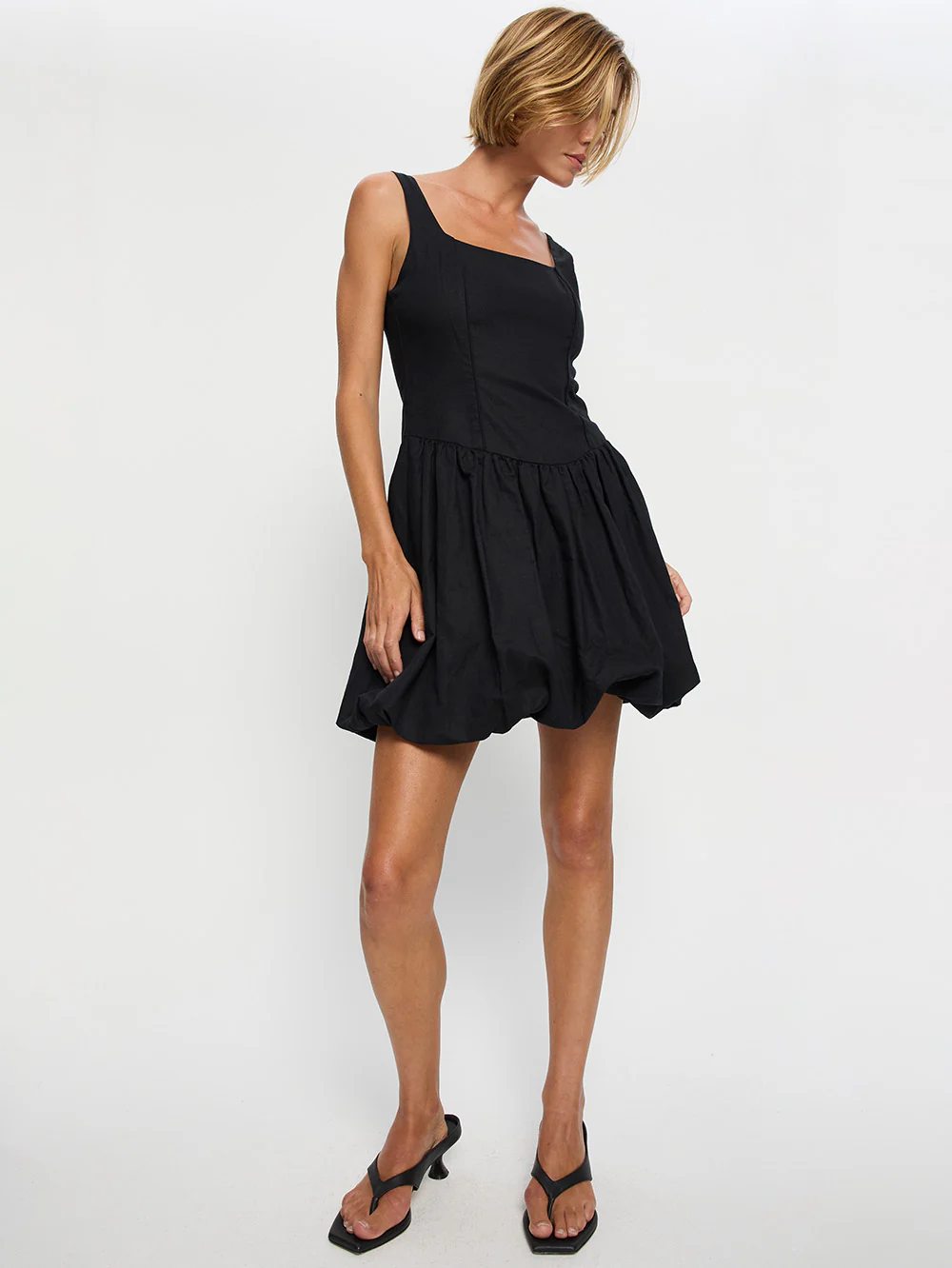 Akari Mini Dress - Black - Image 5