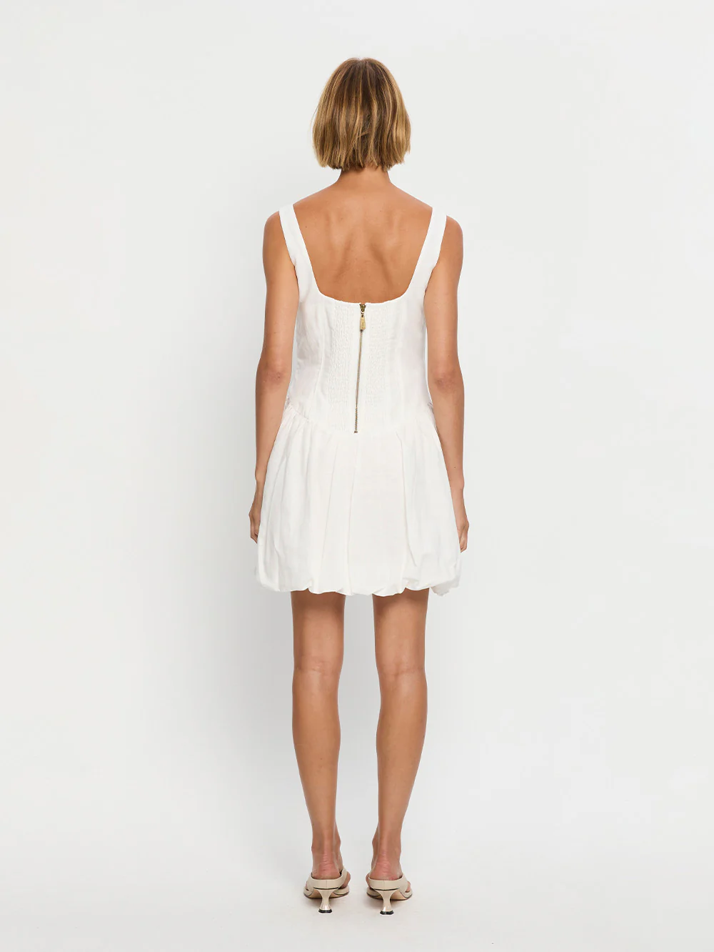 Akari Mini Dress - Ivory - Image 4