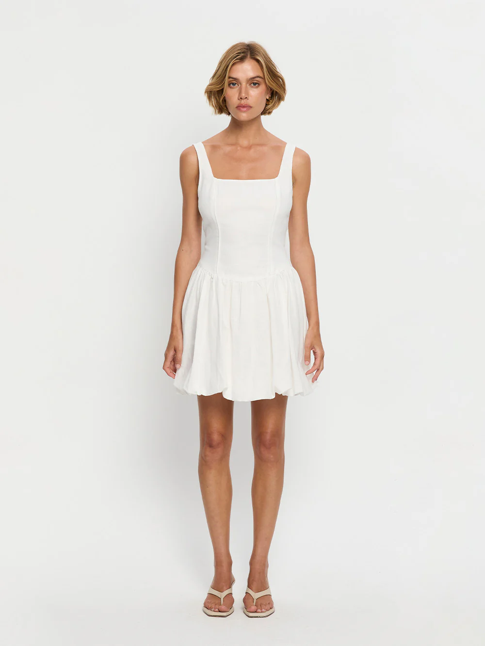 Akari Mini Dress - Ivory - Image 6