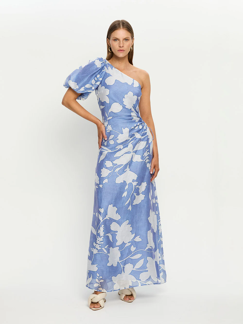 Amelie One Shoulder Maxi Dress - Image 6