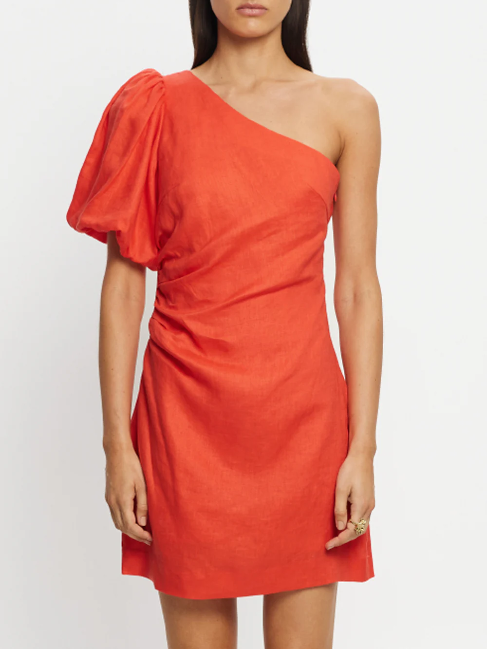 Anais One Shoulder Mini Dress - Image 6