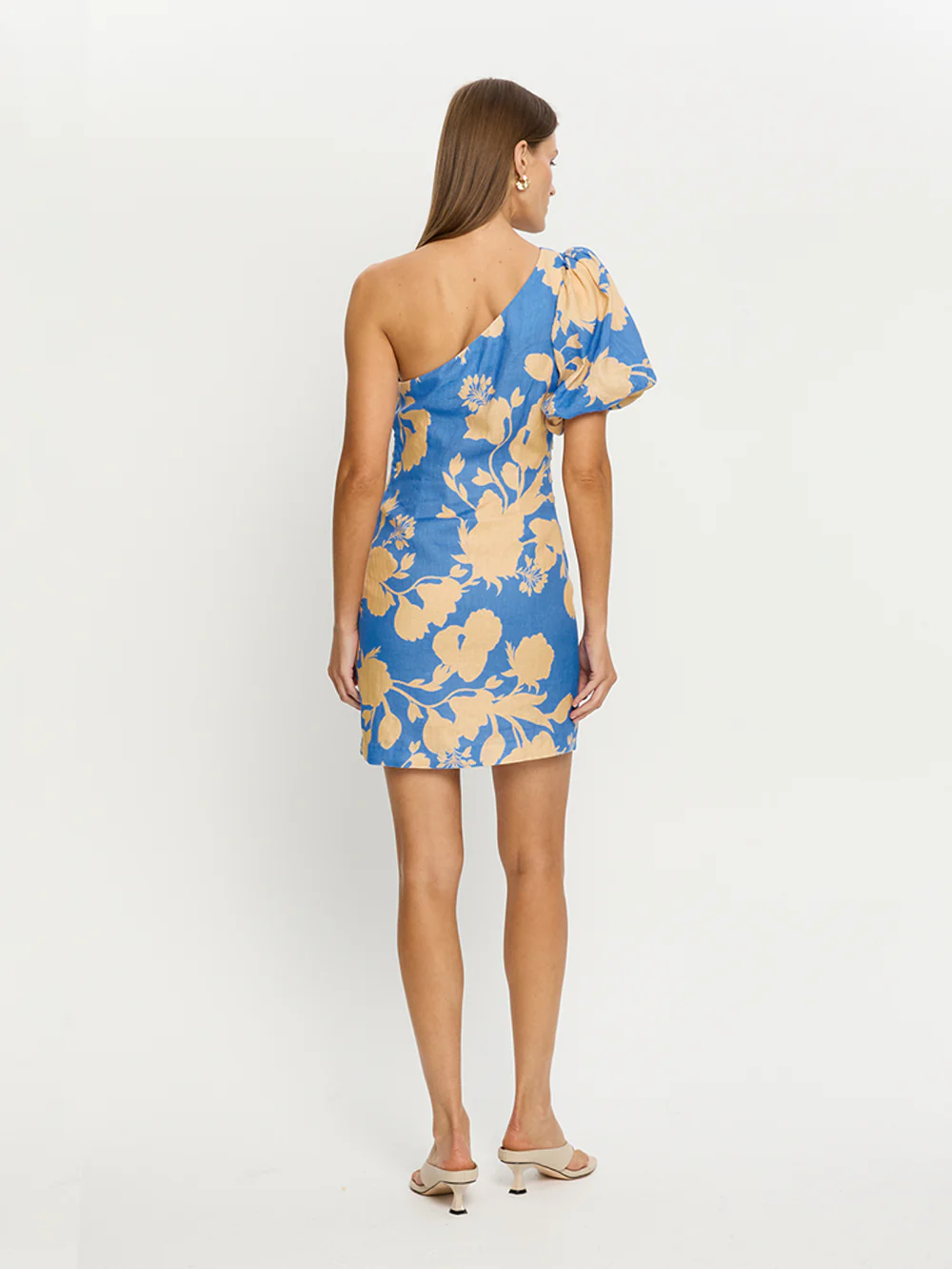 Aurora One Shoulder Mini Dress - Image 3