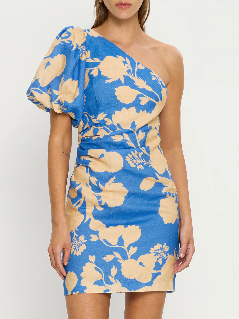 Aurora One Shoulder Mini Dress - Image 6