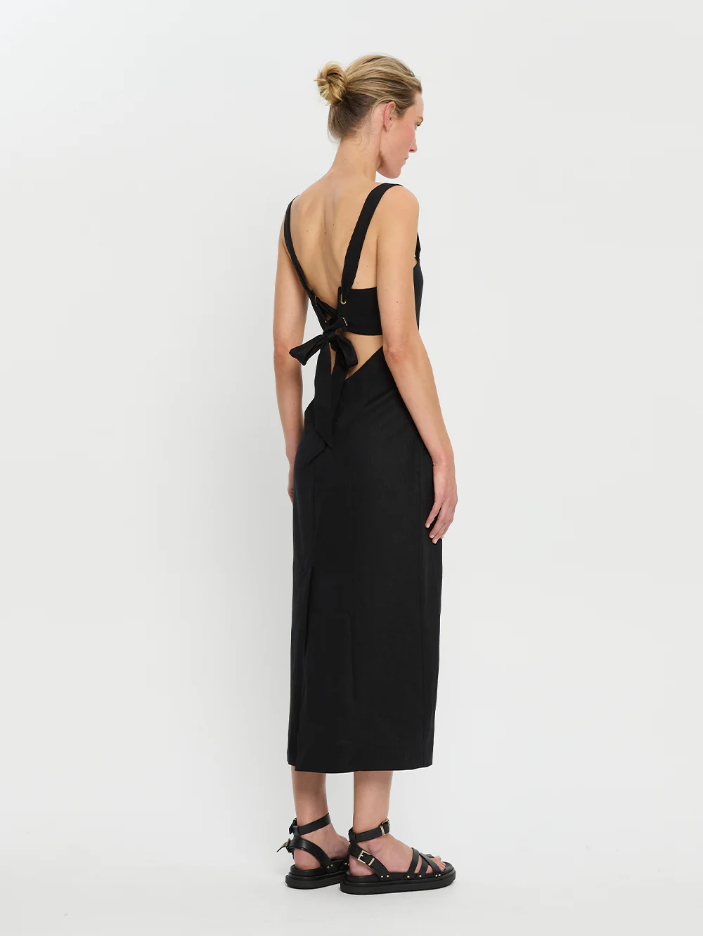 Azarea Tie Back Midi Dress - Image 2