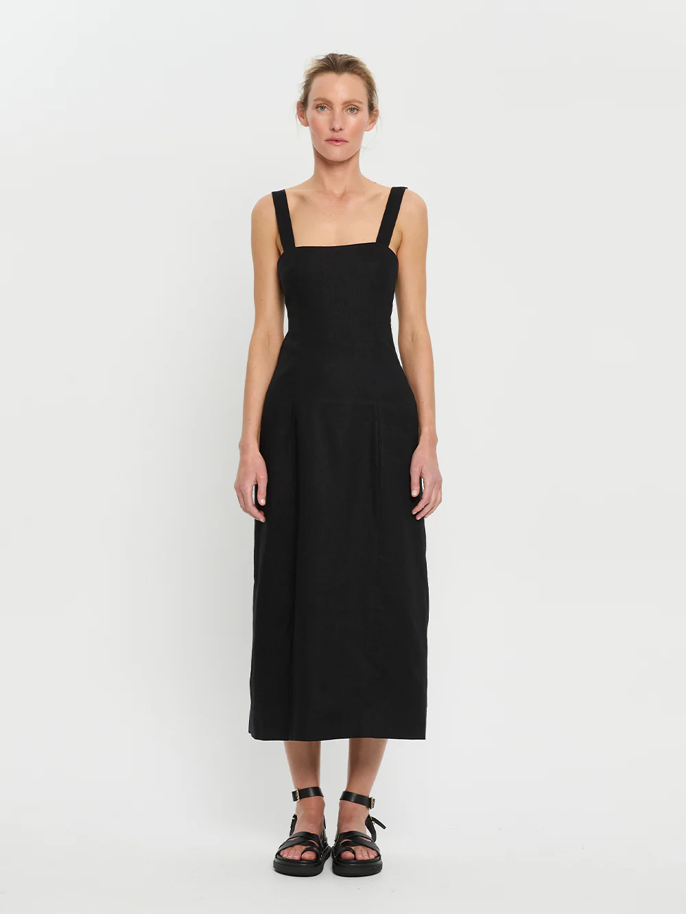 Azarea Tie Back Midi Dress - Image 6