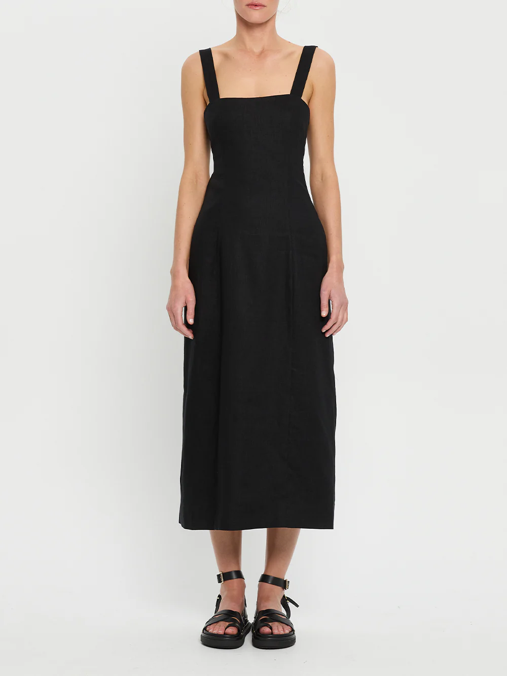 Azarea Tie Back Midi Dress - Image 7