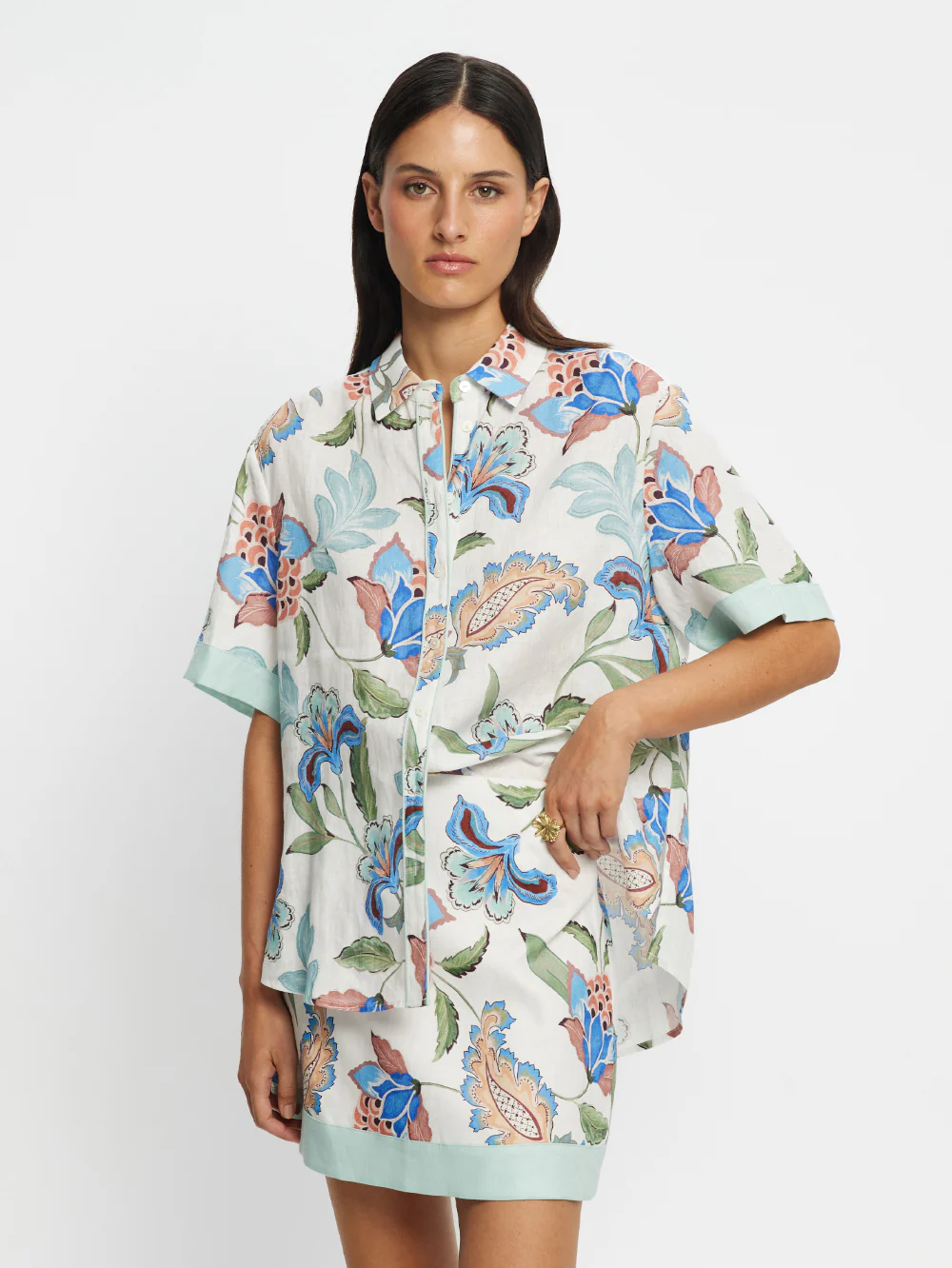 Azure Mini Skirt - Image 6