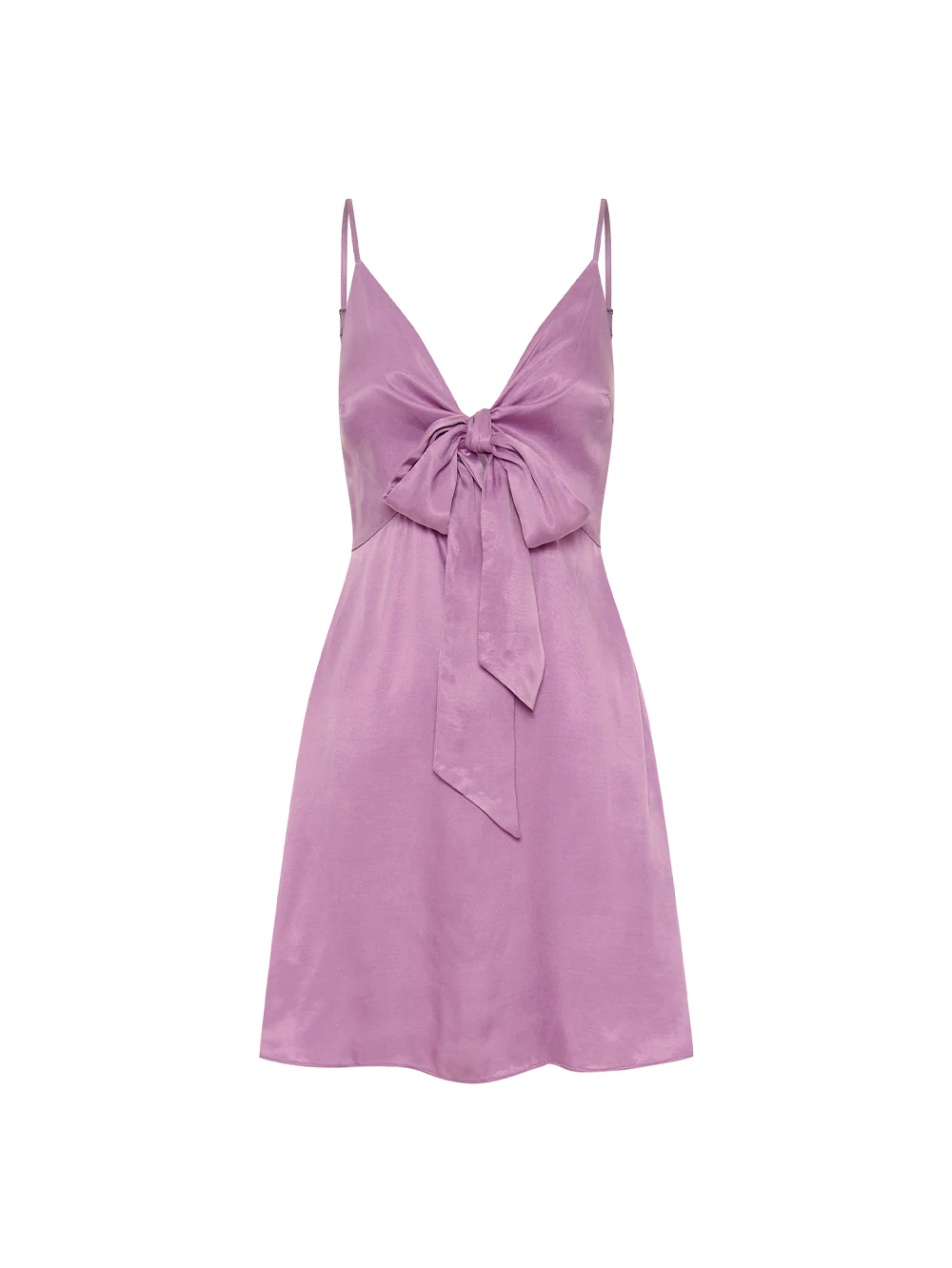 Bianca Tie Front Mini Dress - Image 7