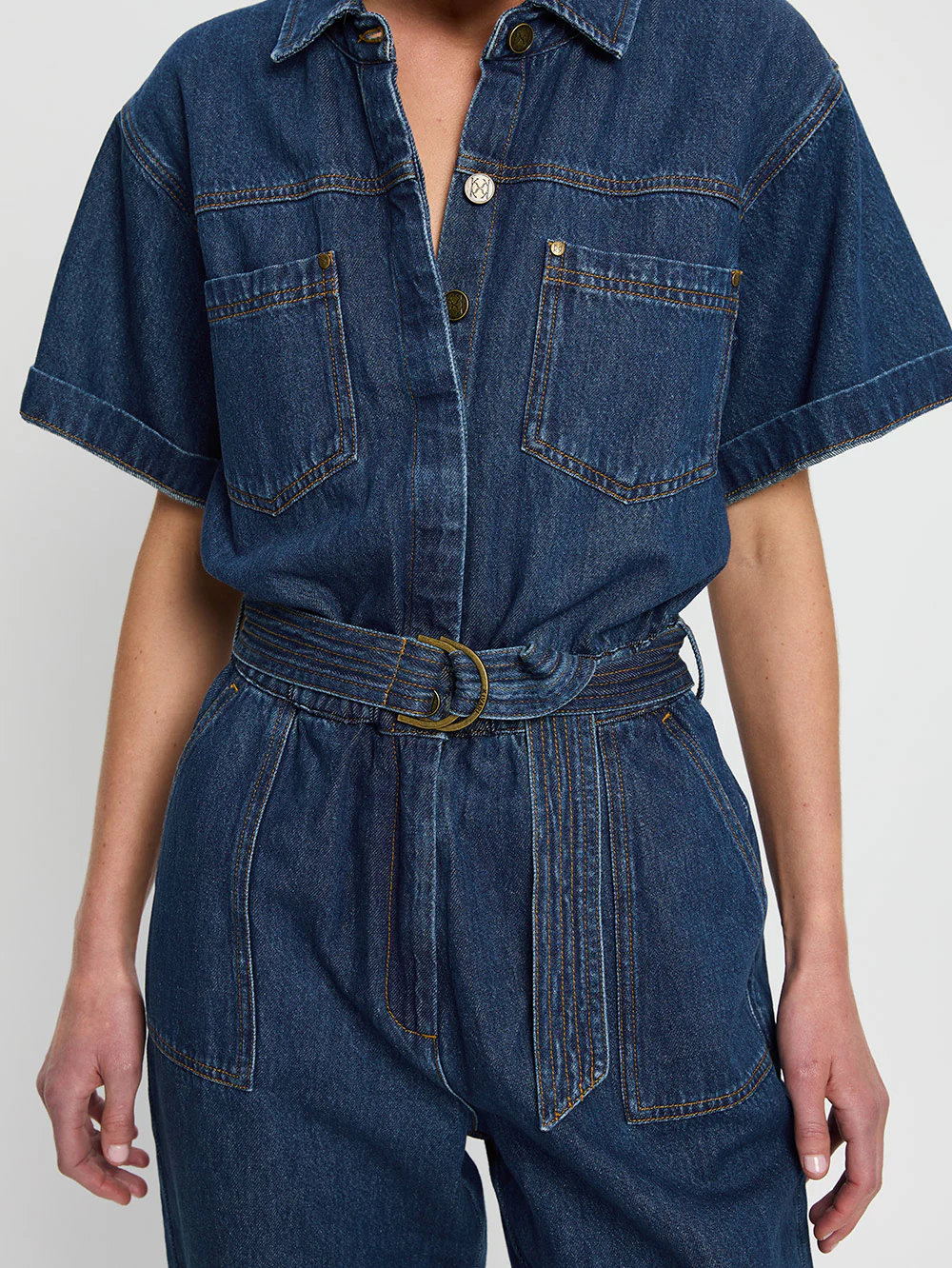 Brae Boilersuit - Indigo - Image 4