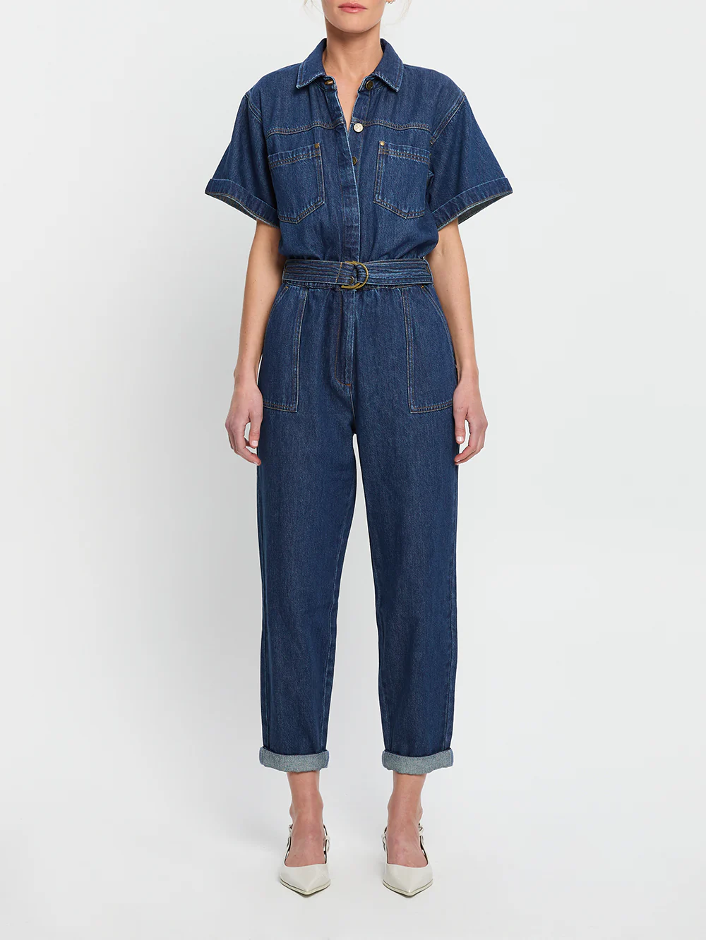 Brae Boilersuit - Indigo - Image 5