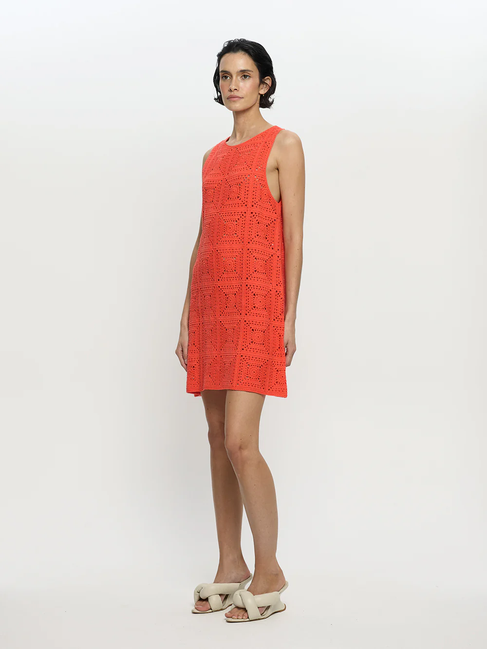 Brenna Crochet Mini Dress - Image 2
