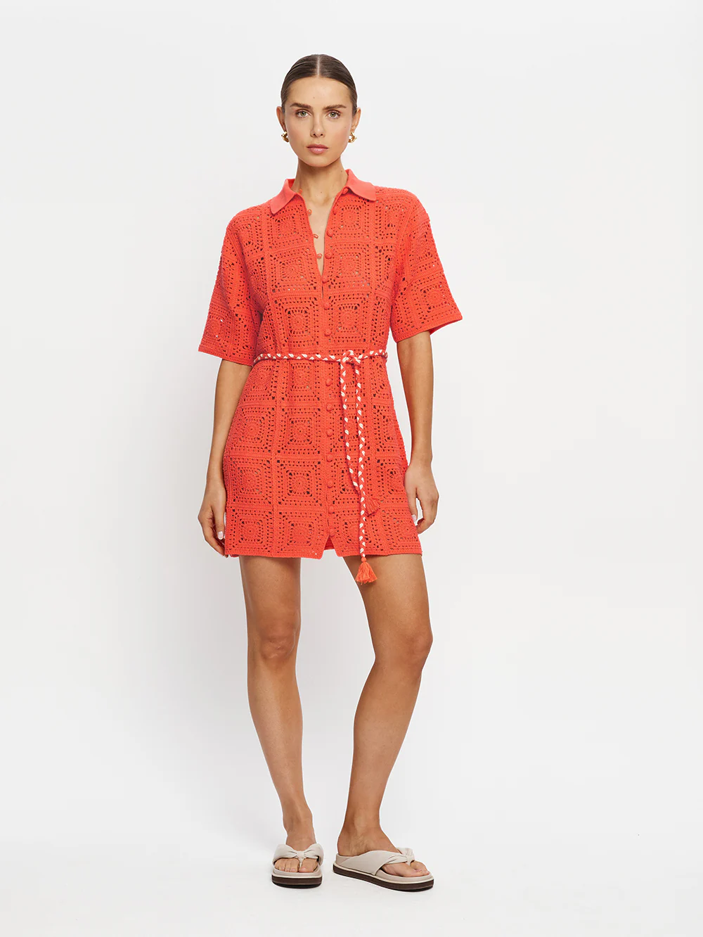 Brenna Mini Shirt Dress - Image 8
