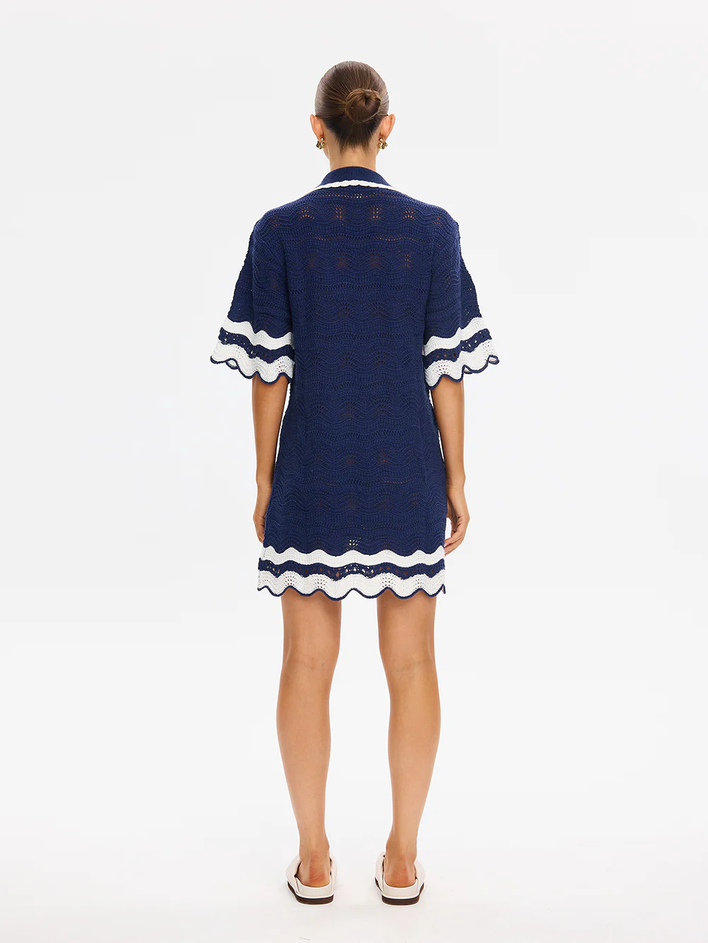 Camille Knit Mini Dress - Image 3