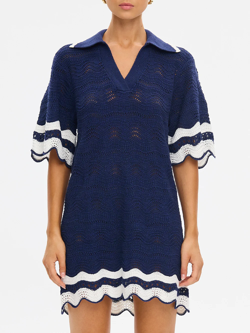 Camille Knit Mini Dress - Image 5
