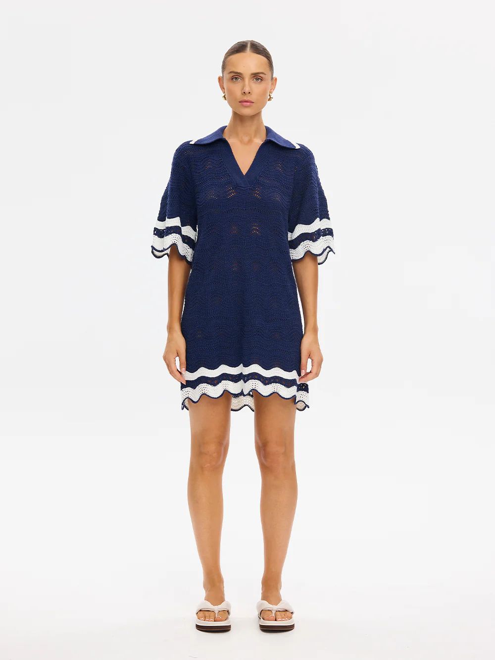 Camille Knit Mini Dress - Image 6