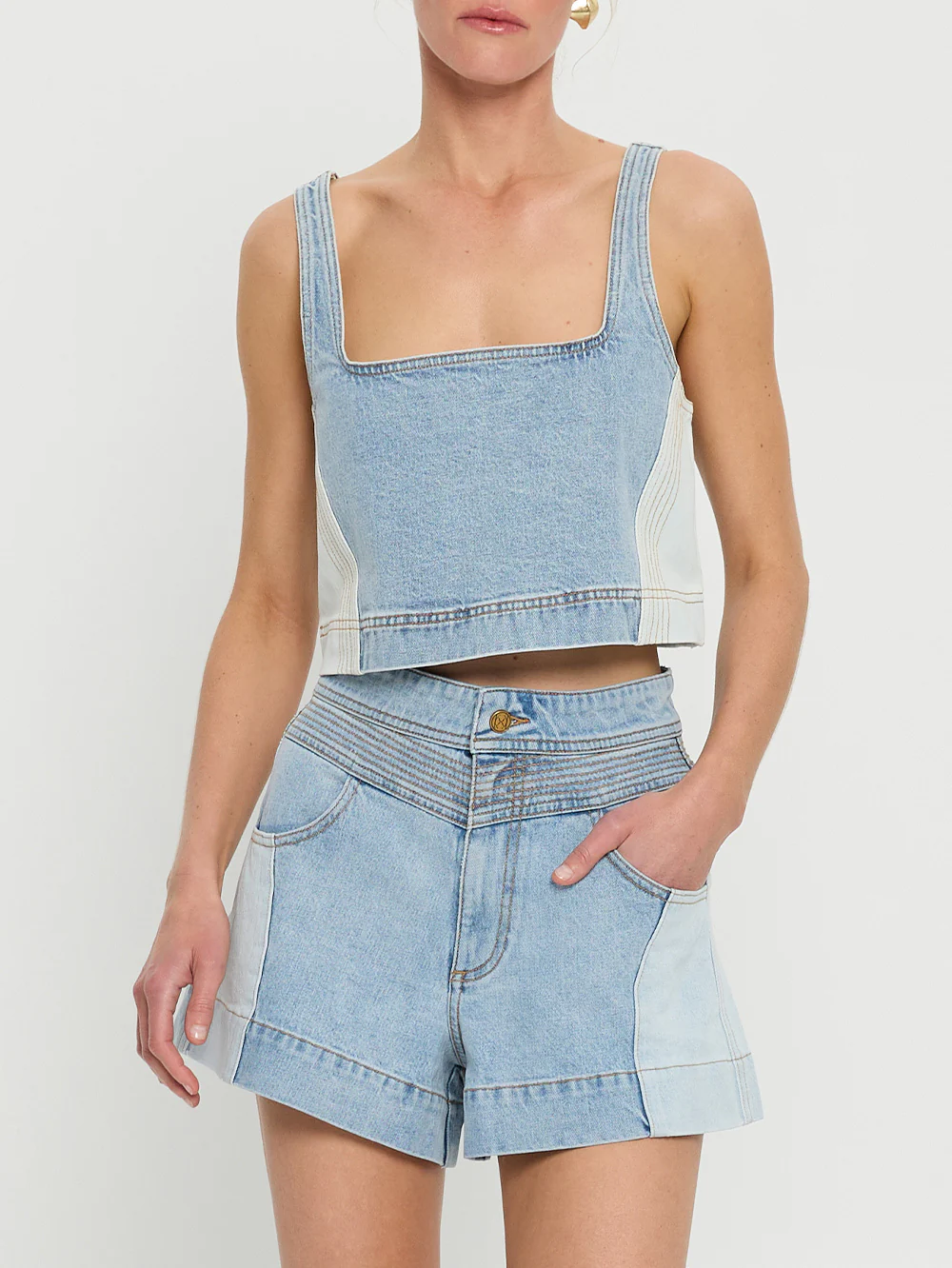 Carla Denim Short - Image 2