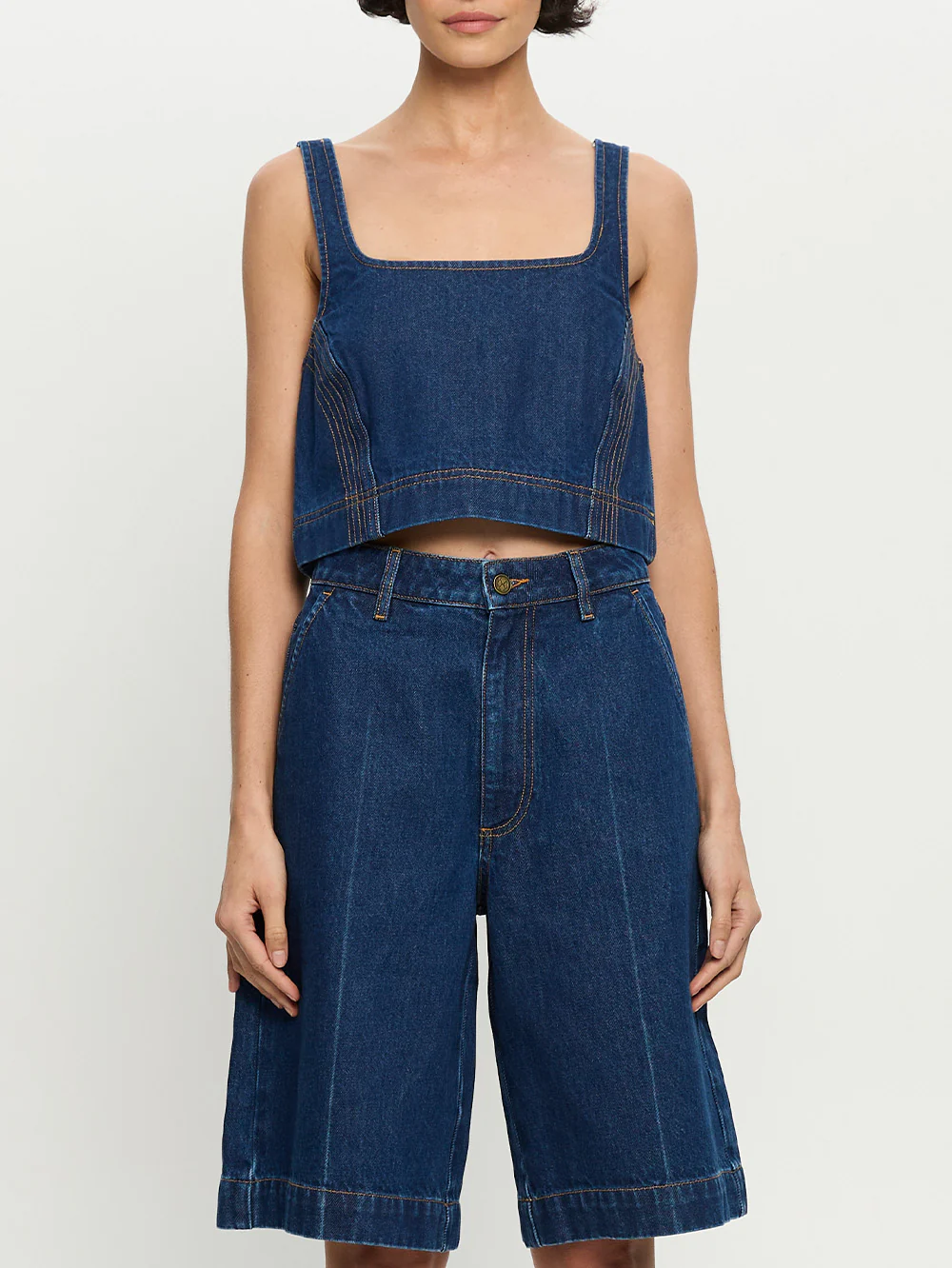 Carla Denim Top - Image 6