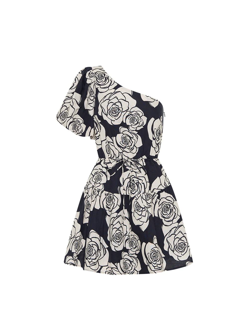 Carmen One Shoulder Mini Dress - Image 7