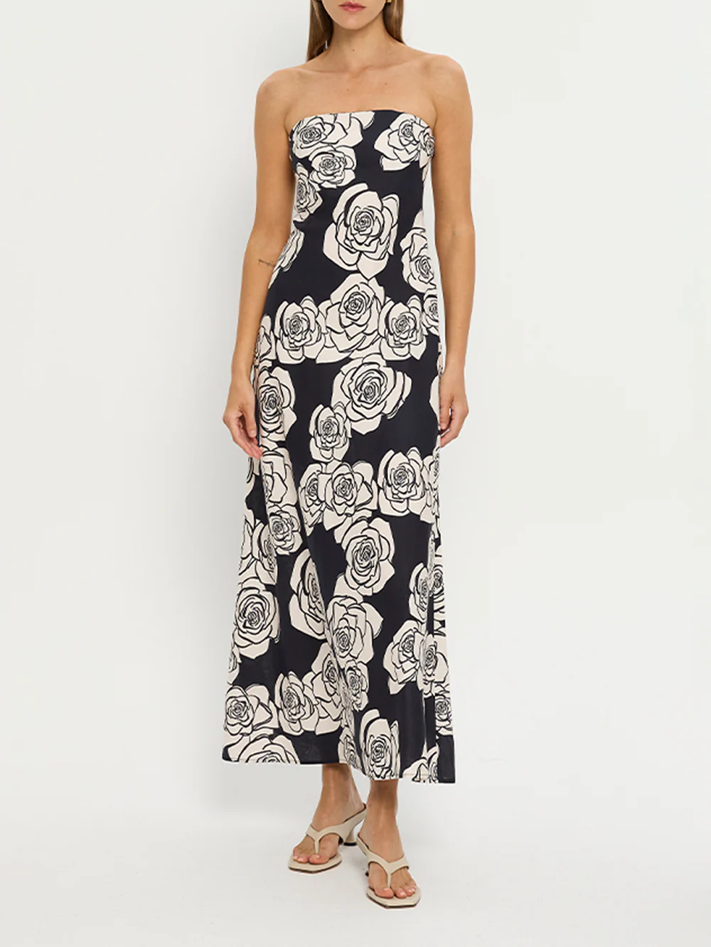 Carmen Strapless Maxi Dress - Image 6