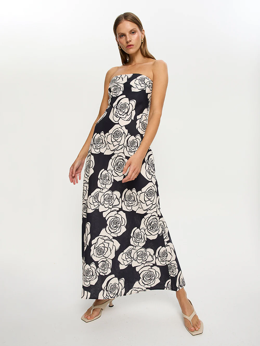 Carmen Strapless Maxi Dress - Image 7