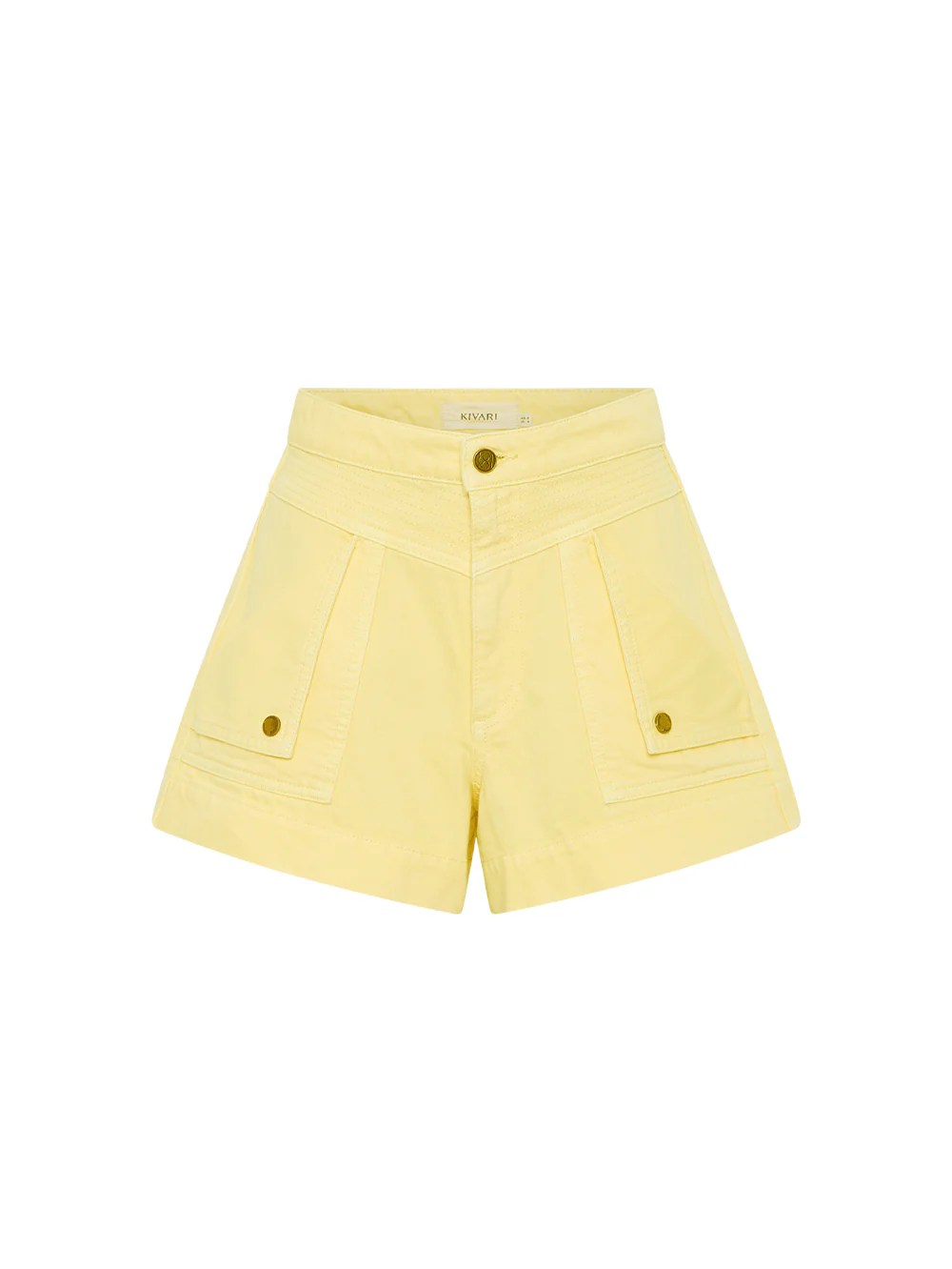 Celene Denim Short - Butter - Image 10