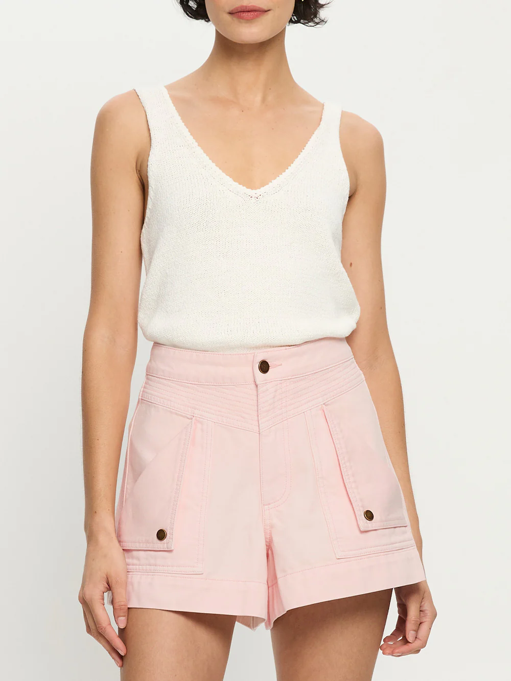 Celene Denim Short - Pink - Image 5