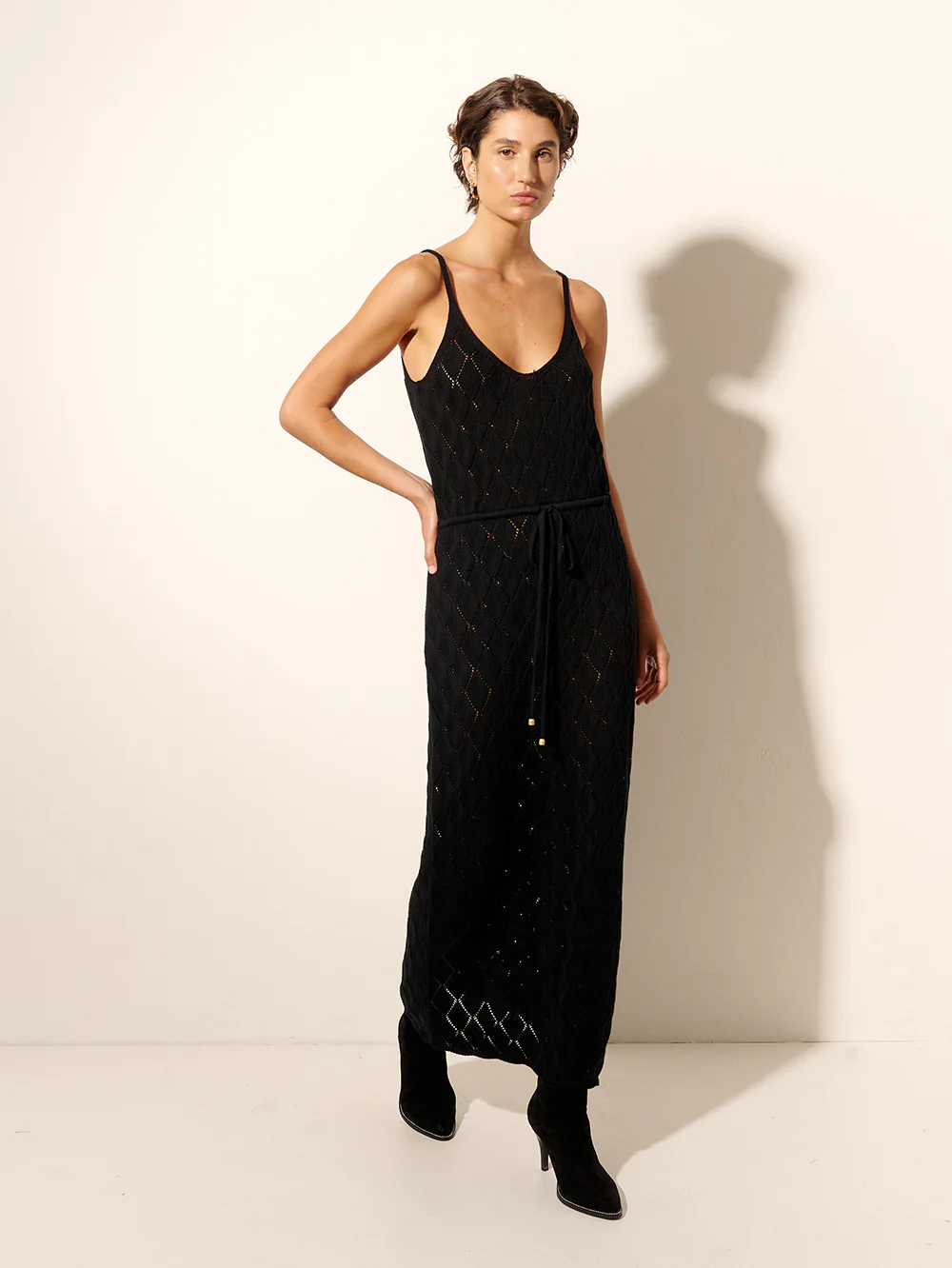 Claudia Strappy Knit Dress - Image 2