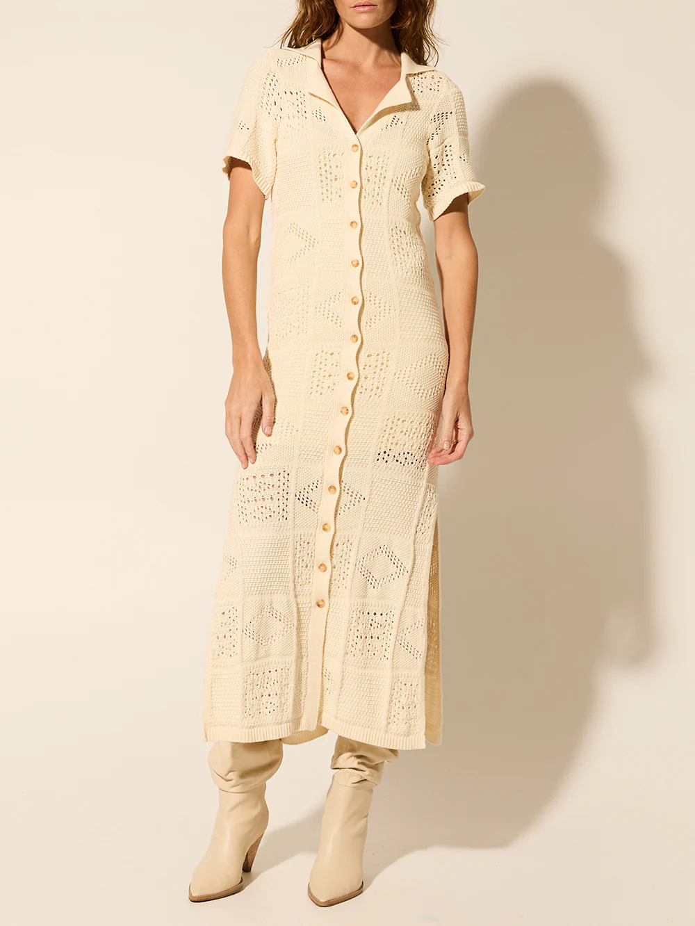 Clementine Collared Midi Dress - Image 5