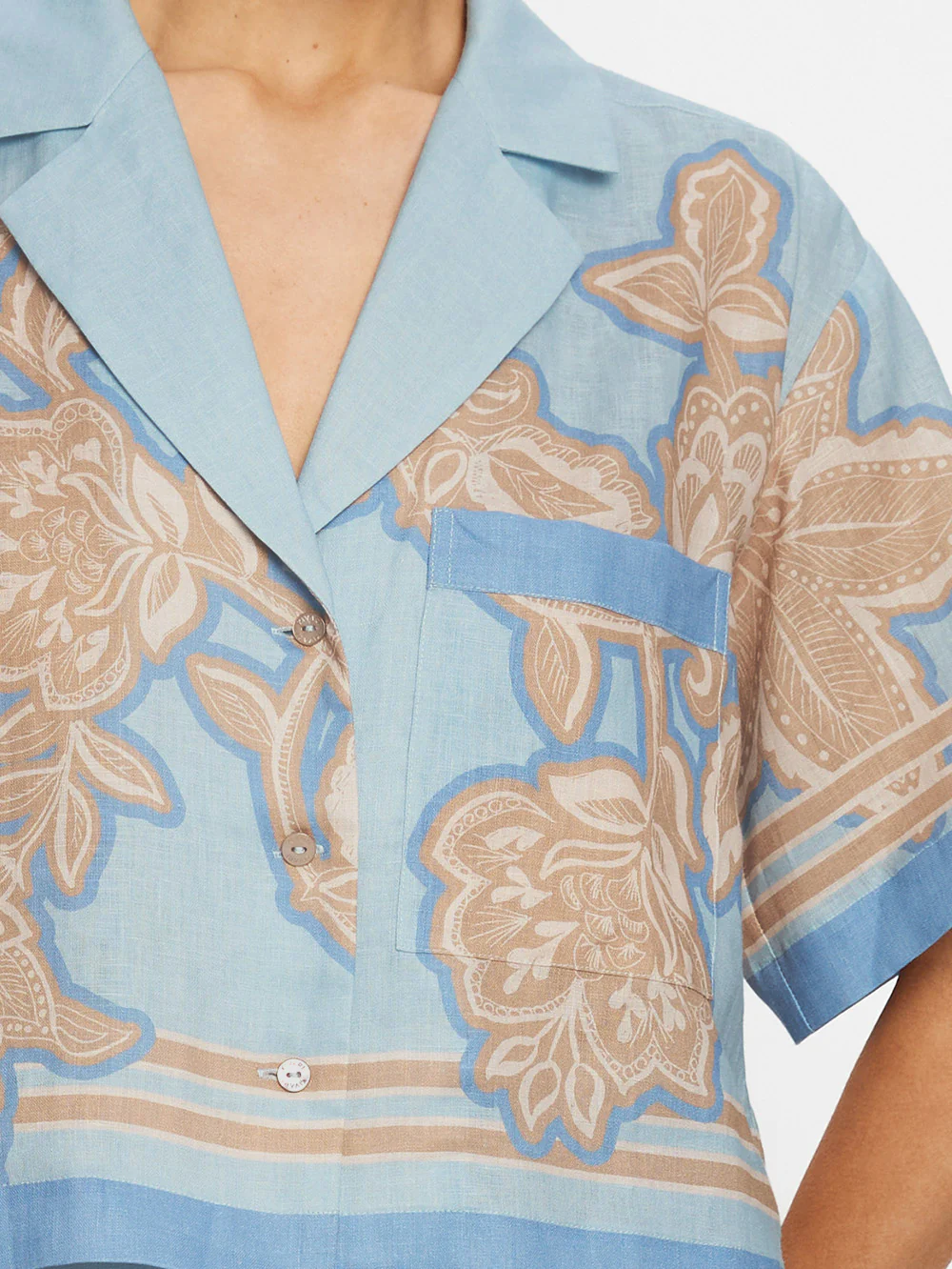 Coco Cropped Shirt - Image 6