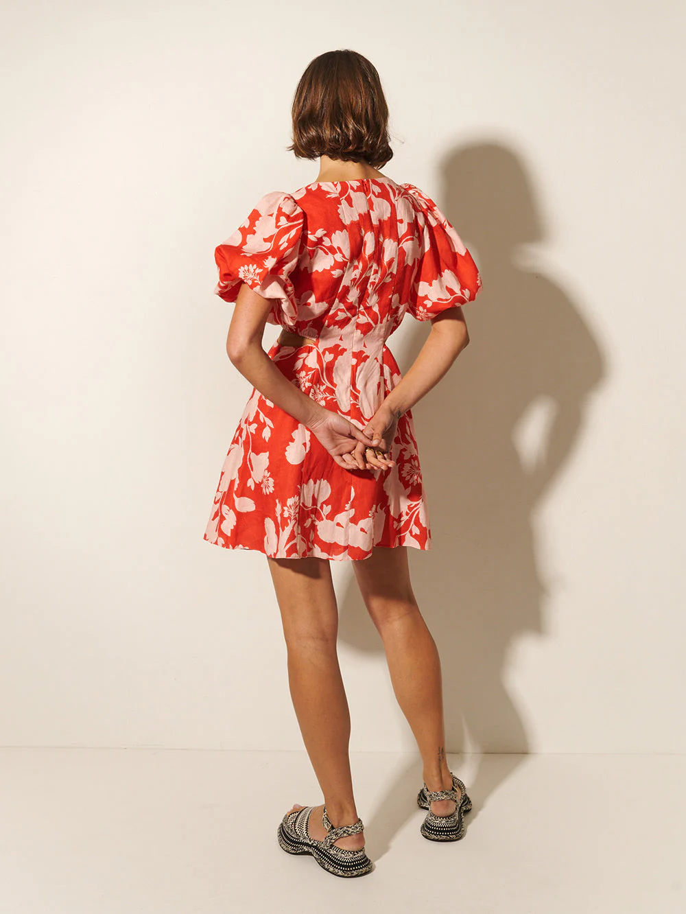 Delfina Cut Out Mini Dress - Image 5