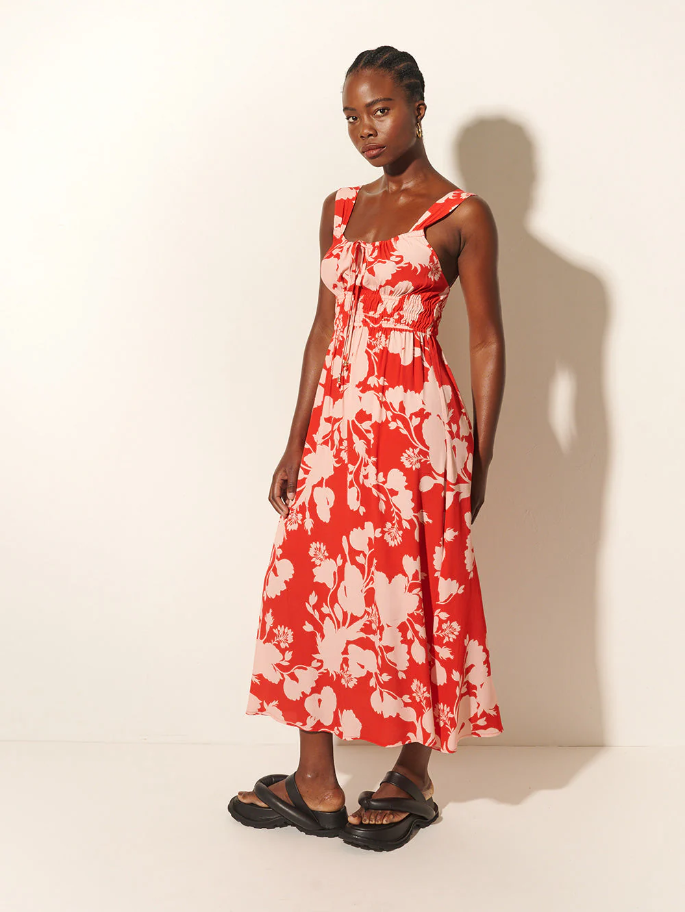 Delfina Strappy Midi Dress - Image 5