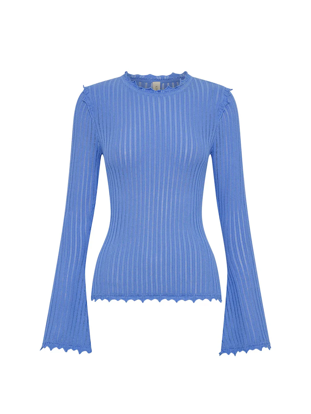 Diana Knit Top - Blue - Image 7