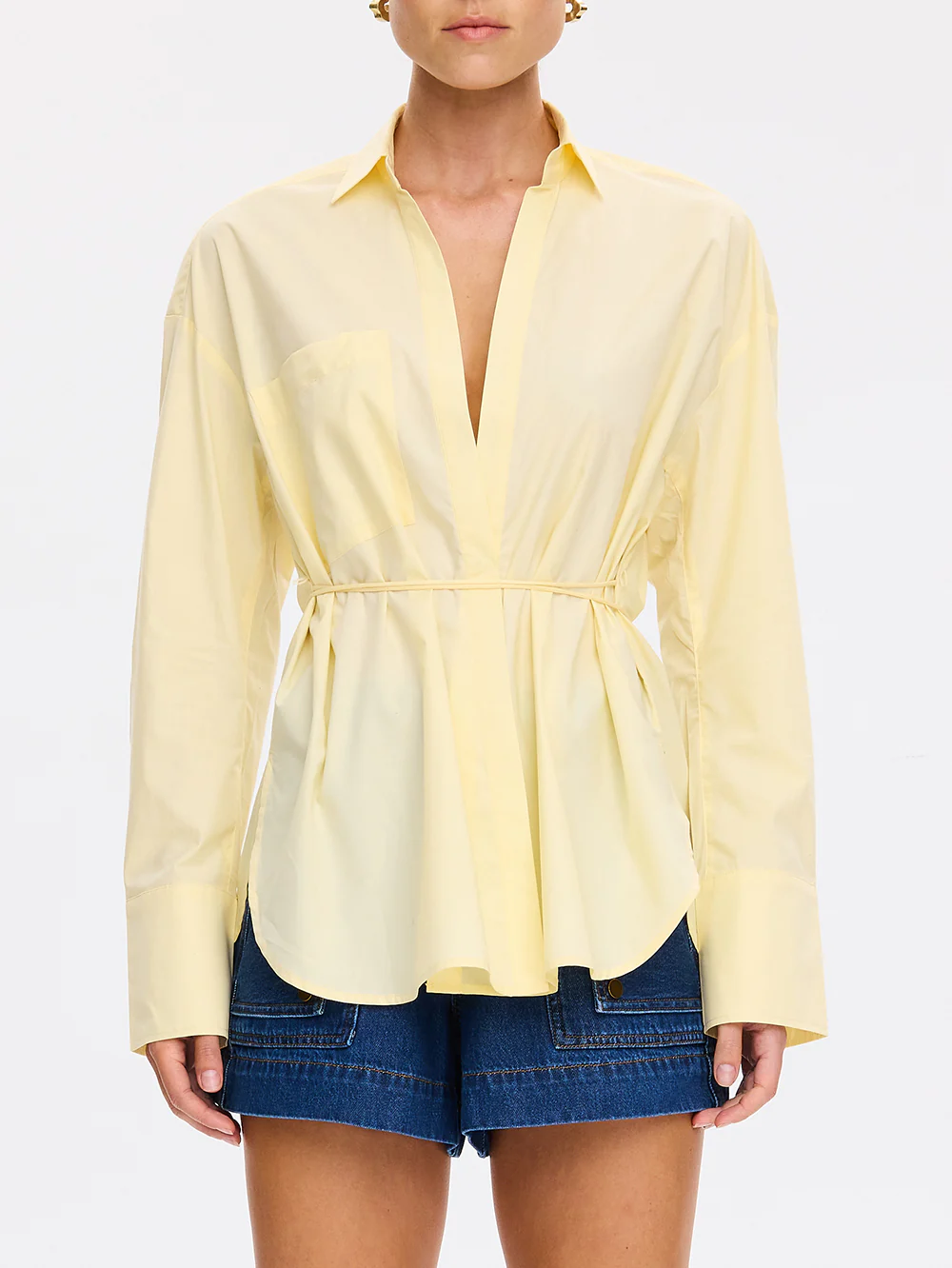 Drew Tie Back Shirt - Image 6