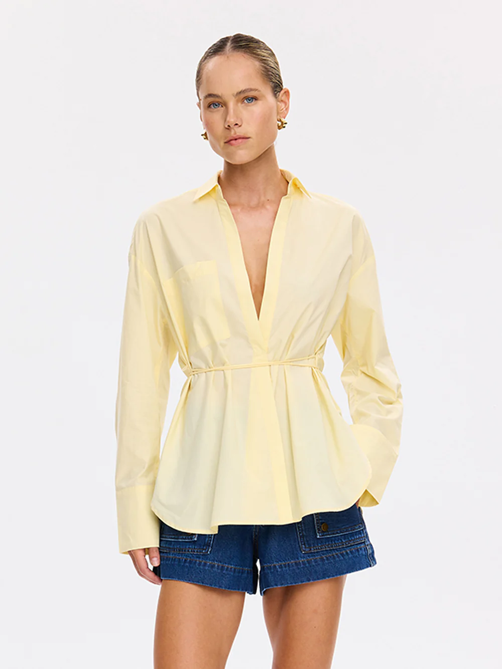 Drew Tie Back Shirt - Image 7
