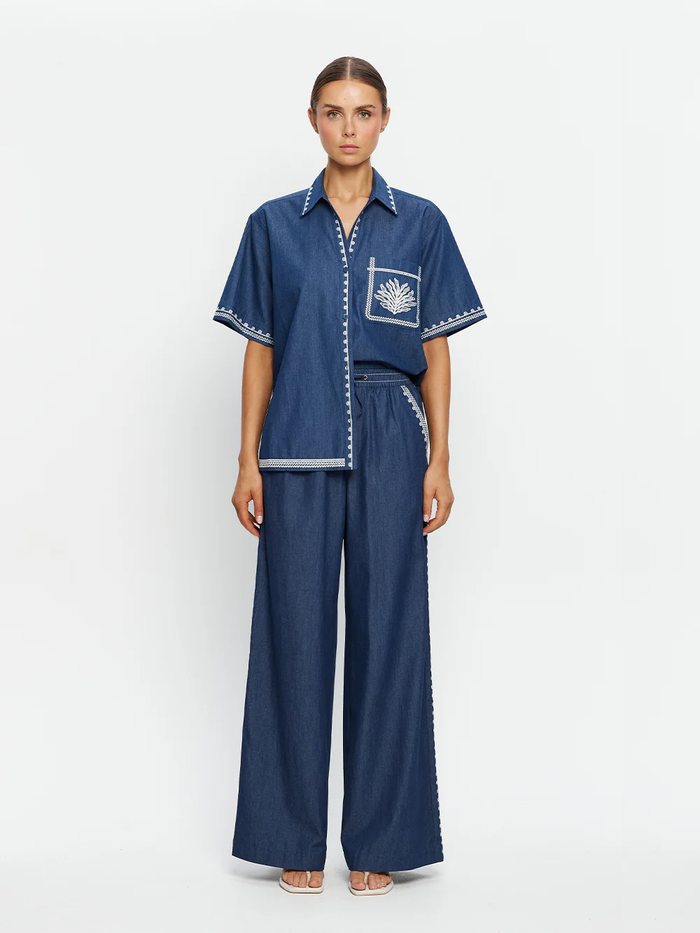 Emile Chambray Pant