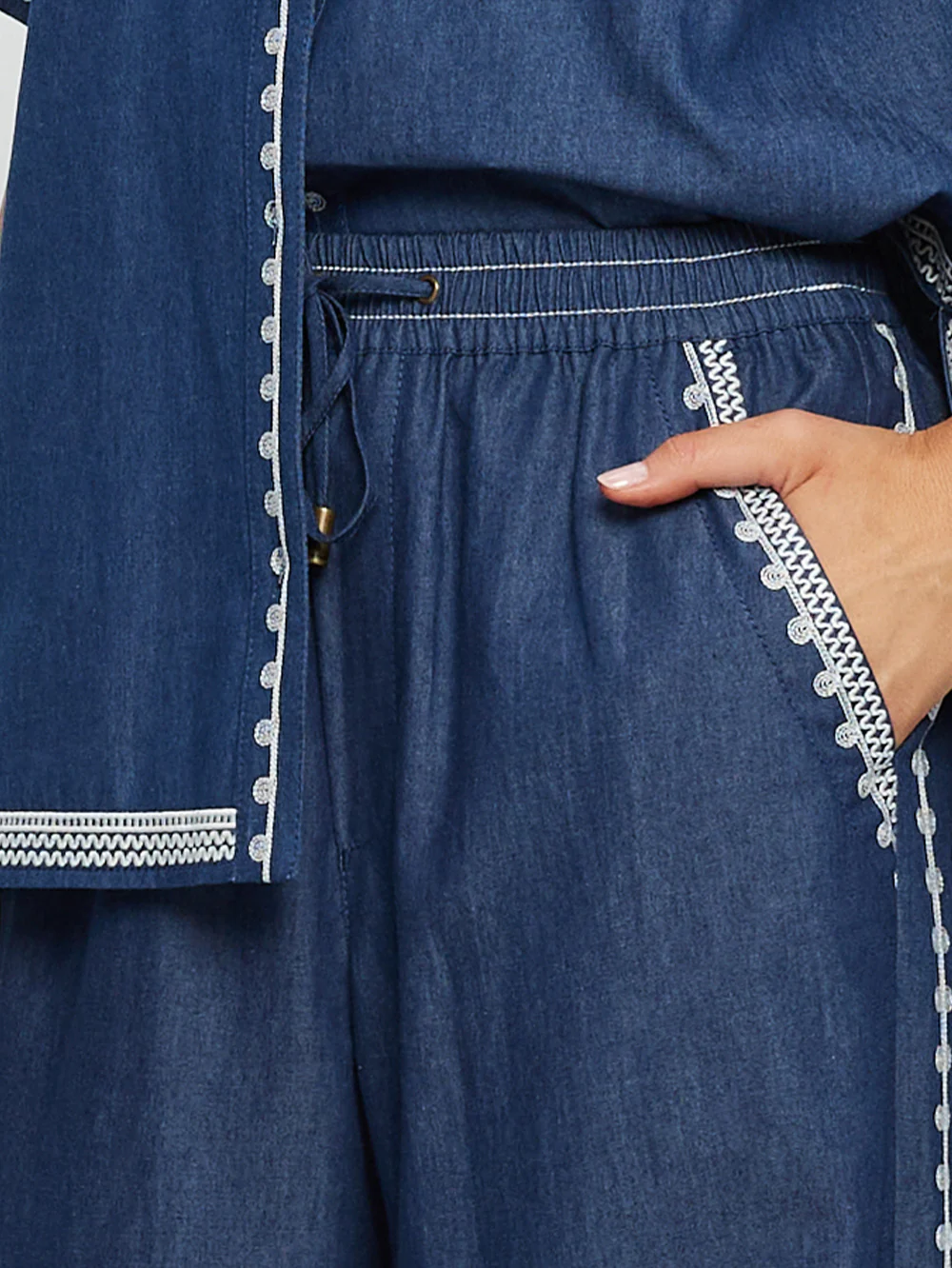 Emile Chambray Pant - Image 4