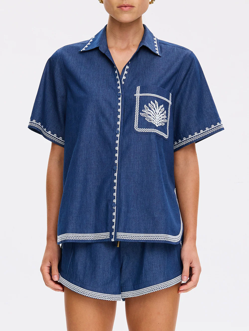 Emile Chambray Short - Image 7