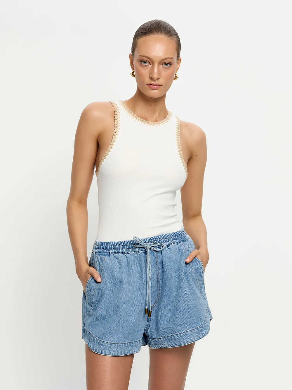 Emilie Denim Short - Image 5