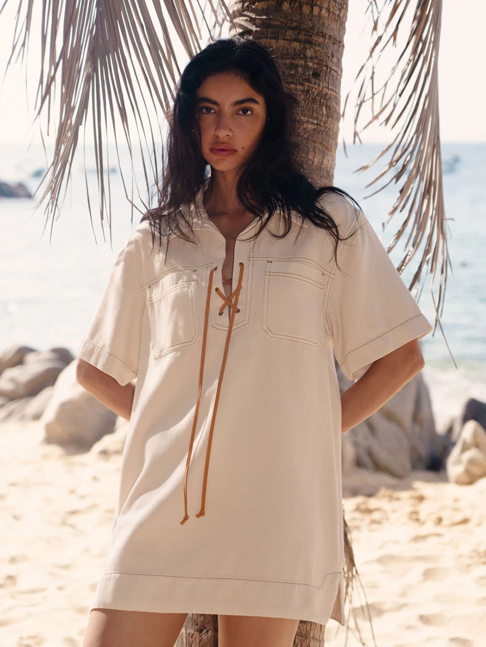 Evie Denim Dress - Image 7