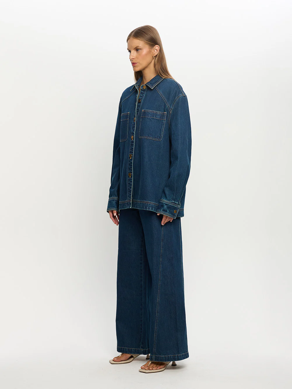 Evie Denim Shirt - Image 3