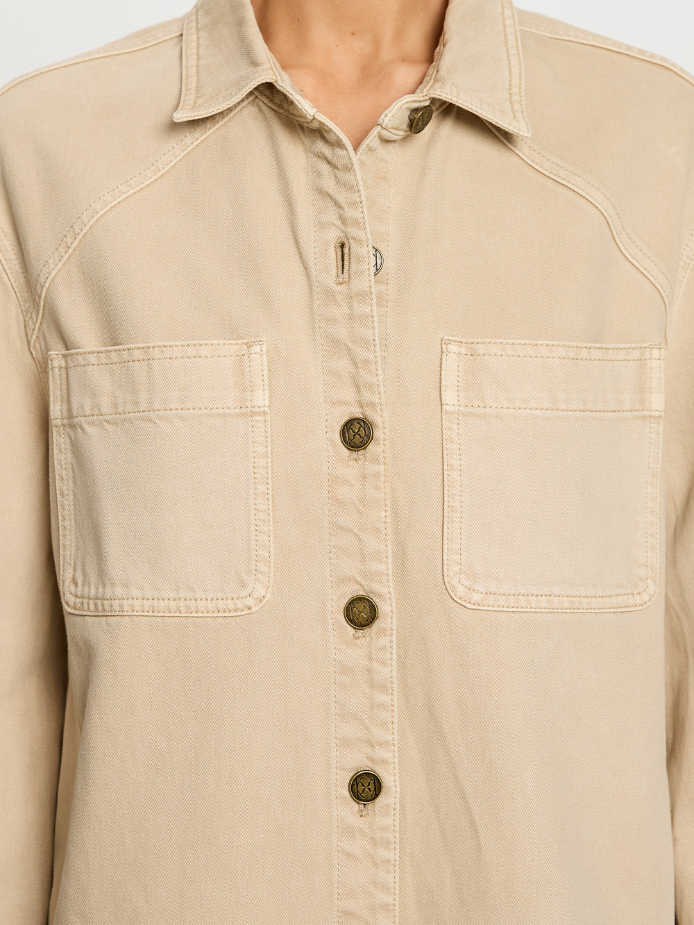 Evie Denim Shirt - Image 6