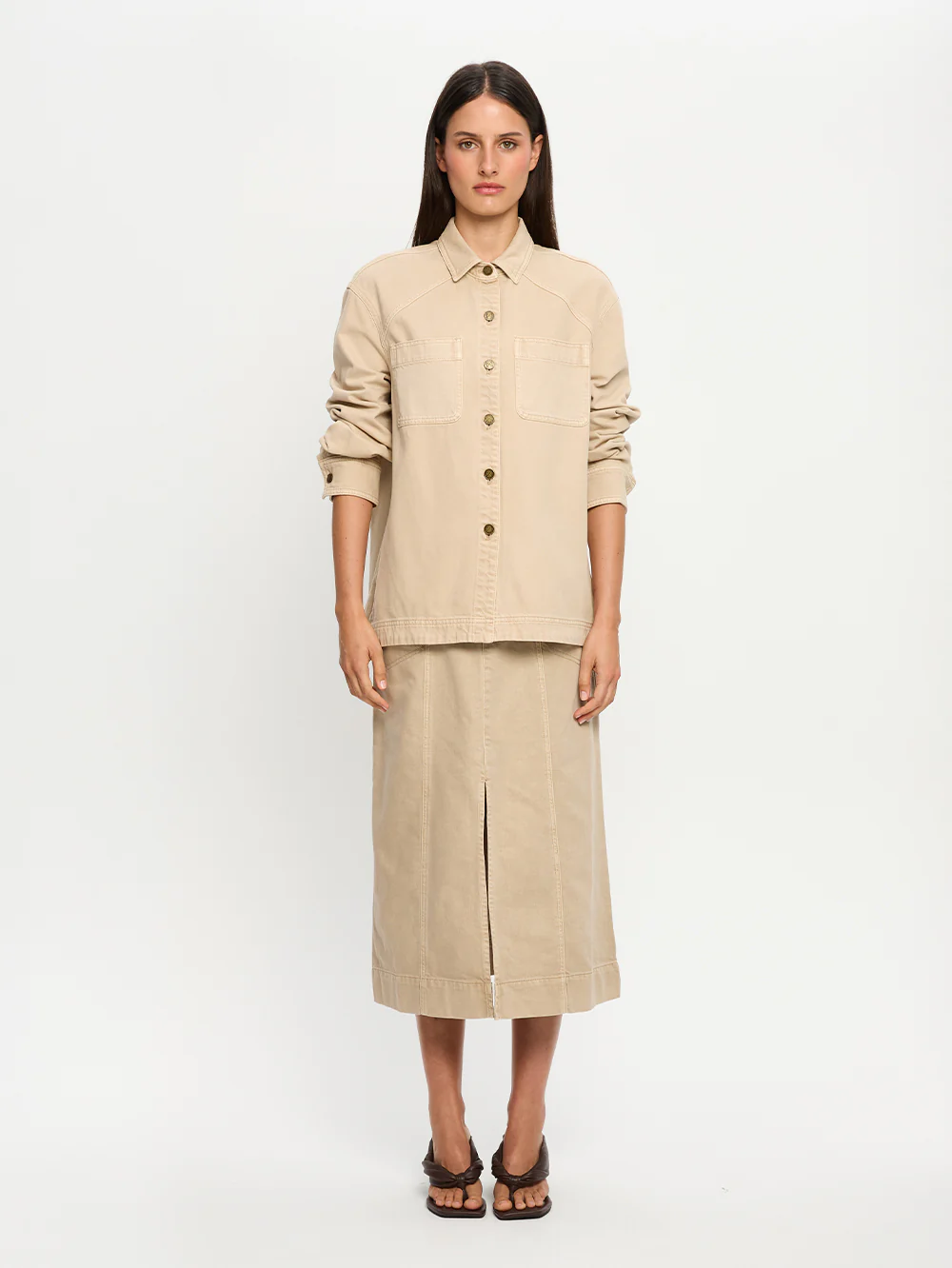 Evie Denim Shirt - Image 9