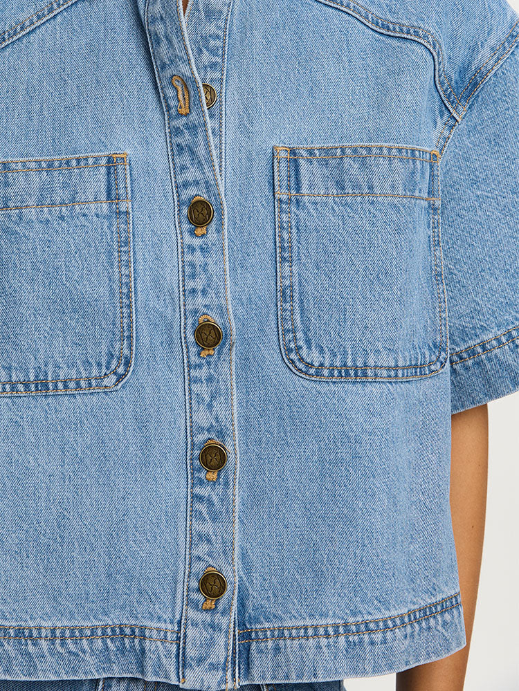 Hester Denim Shirt - Image 5