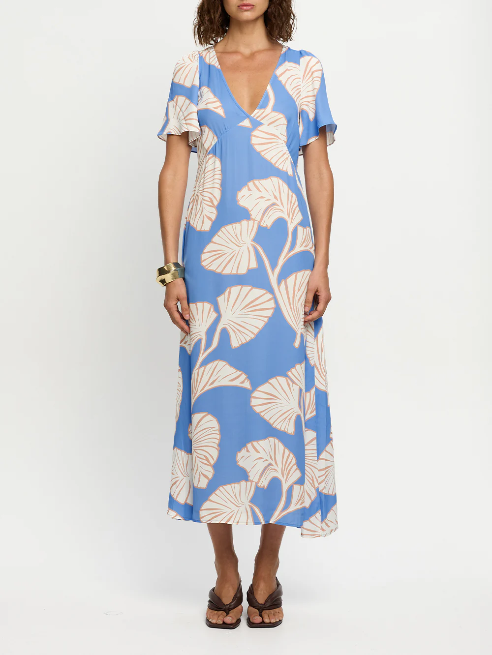 Ilana Sleeved Midi Dress - Image 5