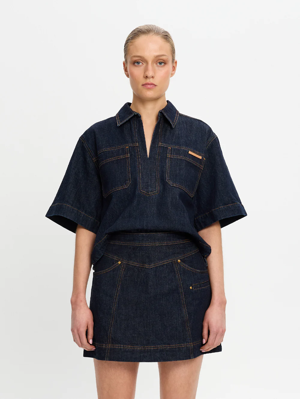 Immy Denim Top - Image 7