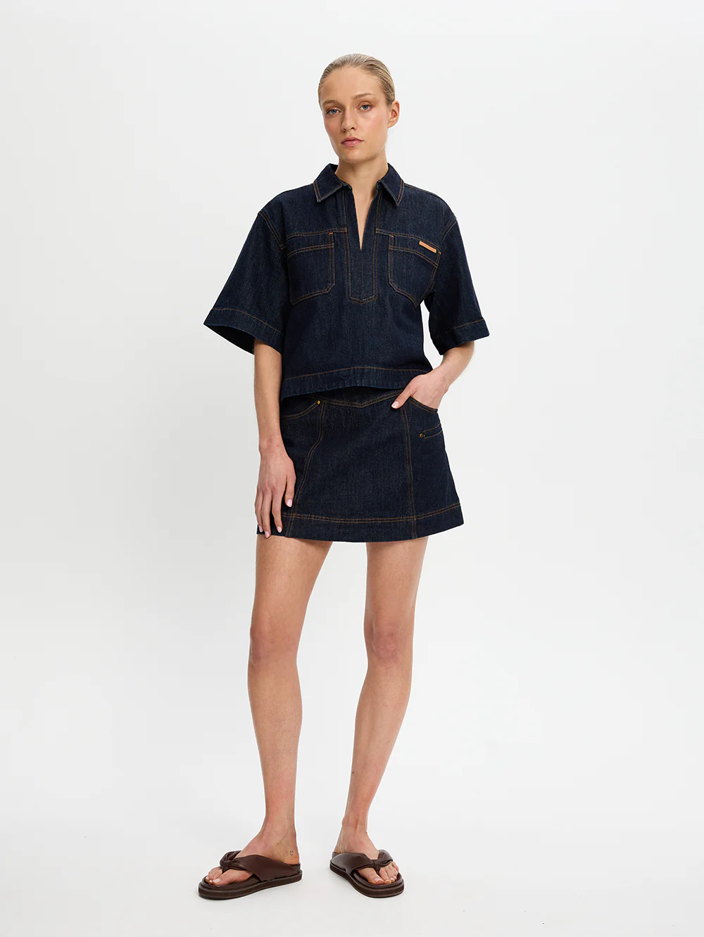 Immy Denim Top - Image 8