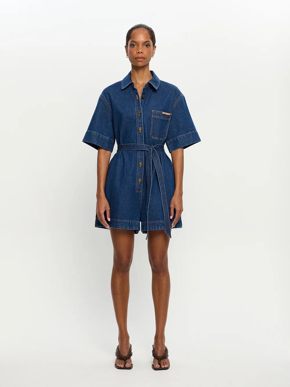 Indie Denim Playsuit - Image 2