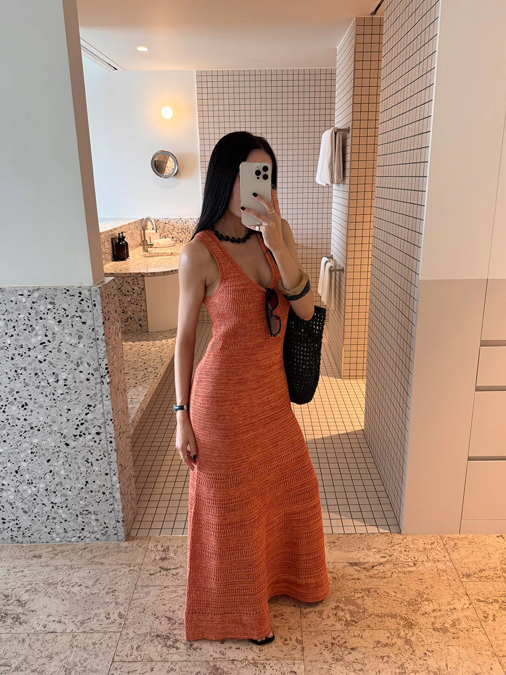 Jacqui Knit Maxi Dress - Image 2