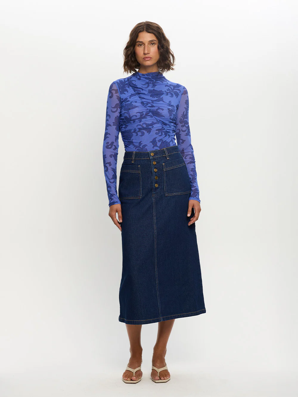 Jamie Mesh Top - Image 2